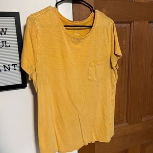 Yellow, T-Shirt
